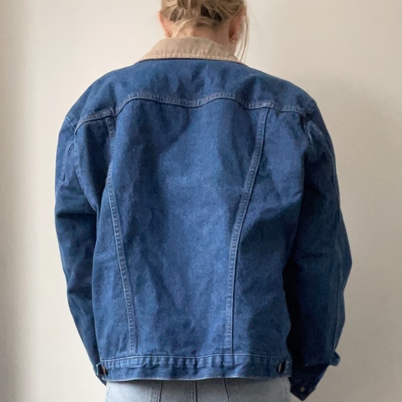 Vintage Wrangler Jacket with Fleece Lining - Picture 3 of 4